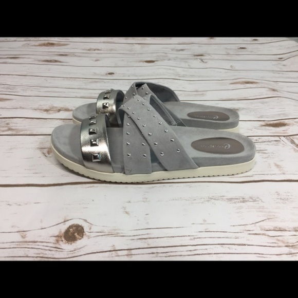 Easy Spirit Strappy Slide Sandals, 7.5 Wide M US - Picture 5 of 8